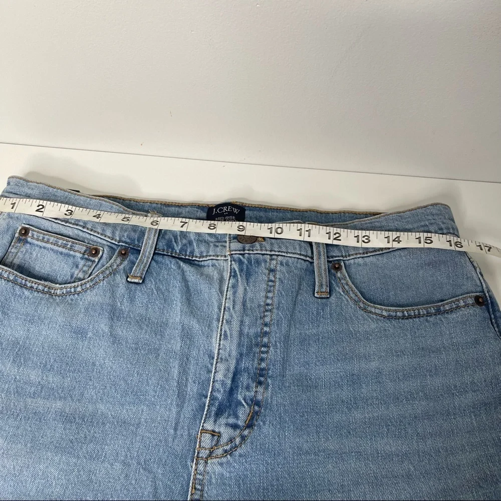 J. Crew Flare crop jean in all-day stretch